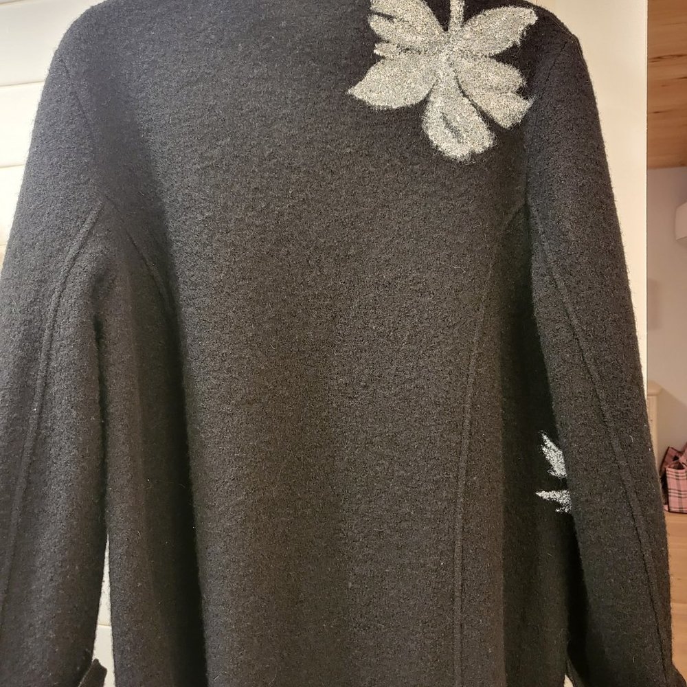 Lightweight Wool Hand Painted Jacket - image 3